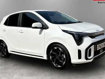 Used Kia Picanto GT-Line S 77 HP (56 kW) 2024 White Hatchback