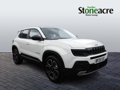 White New 2025 Jeep Avenger Summit SUV | £19,900 (Good price)