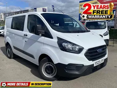 Used Ford Transit Custom 105 HP (77 kW) 2023 White Van