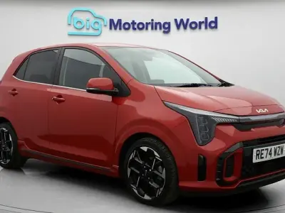 Begagnad Kia Picanto GT-Line S 77 HK (56 kW) 2024 Röd Halvkombi