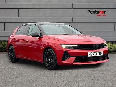 Used Vauxhall Astra GS Line 128 HP (94 kW) 2022 Red Hatchback