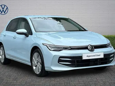 New VW Golf VIII Match 204 HP (150 kW) 2026 Blue Hatchback
