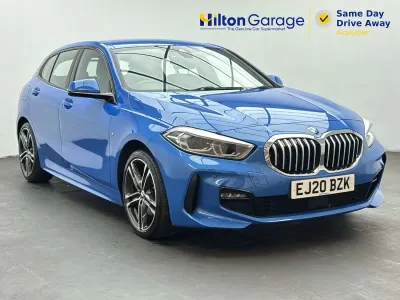 Used BMW 118 M Sport 140 HP (102 kW) 2020 Blue Hatchback
