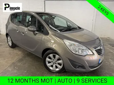 Used Vauxhall Meriva 100 HP (73 kW) 2011 Brown MPV