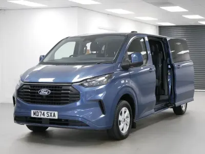 Used Ford Transit Custom Limited 136 HP (100 kW) 2025 Blue Van