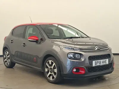 Begagnad Citroën C3 Flair 82 HK (60 kW) 2018 Grå Halvkombi