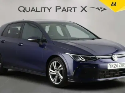 Used VW Golf VIII R-line 150 HP (110 kW) 2024 Blue Hatchback
