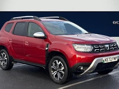 Red Used 2023 Dacia Duster Prestige Hatchback | £16,995 (Fair price)