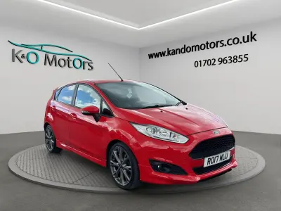 Used Ford Fiesta ST-Line 125 HP (91 kW) 2017 Red Hatchback