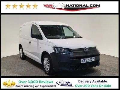 Used VW Caddy 102 HP (75 kW) 2023 White MPV