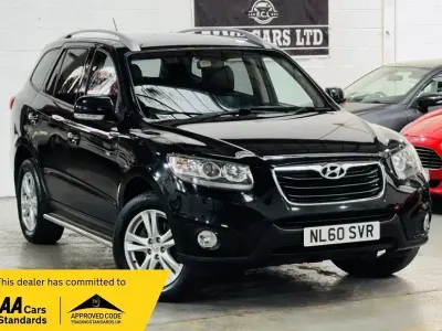 Begagnad Hyundai Santa Fe Premium 197 HK (144 kW) 2010 Svart SUV