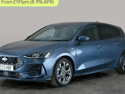 Used Ford Focus ST-Line 125 HP (91 kW) 2023 Blue Hatchback