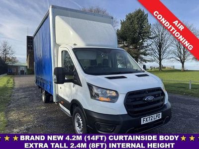 Used Ford Transit 130 HP (95 kW) 2022 White Cabriolet