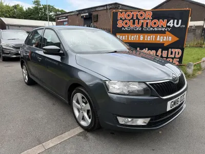 Used Skoda Rapid SE 90 HP (66 kW) 2016 Grey Hatchback
