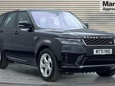 Black Used 2021 Land Rover Range Rover Sport HSE SUV | £36,690