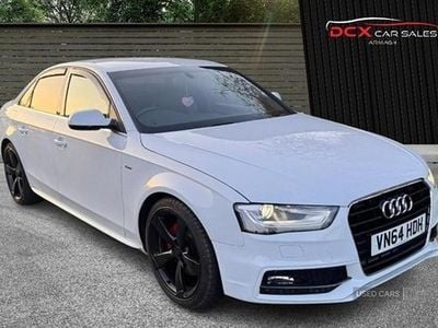 Used Audi A4 S-Line 150 HP (110 kW) 2014 White Sedan