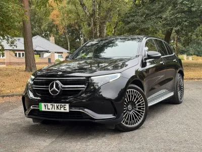 Used Mercedes EQC400 AMG Line Premium Plus 300 kW (408 HP) 2021 Black SUV