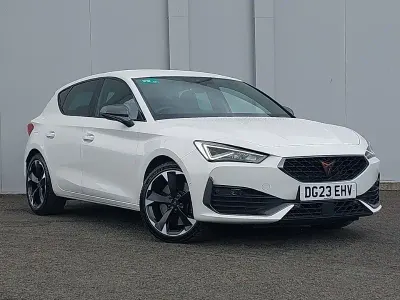 Used Cupra Leon VZ1 245 HP (180 kW) 2023 White Hatchback