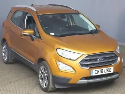Używany Ford Ecosport Titanium 125 KM (91 kW) 2018 Pomarańczowy SUV