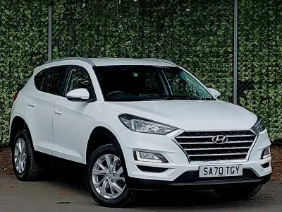 Używany Hyundai Tucson SE 132 KM (97 kW) 2020 Biały SUV