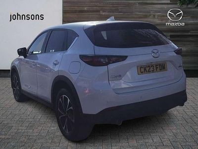 Begagnad Mazda CX-5 Exclusive-Line 165 HK (121 kW) 2023 Vit SUV