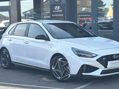 Nowe Hyundai i30 N Line 140 KM (102 kW) 2025 Biały Hatchback