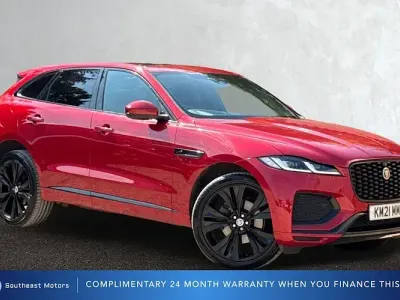 Used Jaguar F-Pace R-Dynamic 204 HP (150 kW) 2021 Red SUV