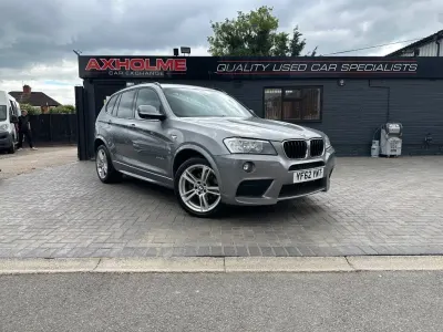 Begagnad BMW X3 M Sport 184 HK (135 kW) 2012 Grå SUV