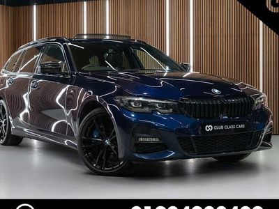 Used BMW 330e M Sport 292 HP (214 kW) 2021 Blue Estate