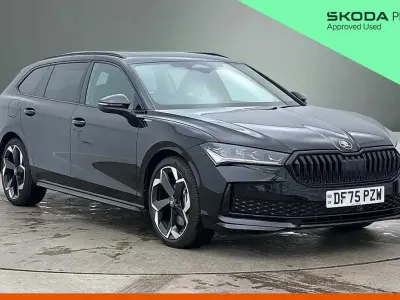 New Skoda Superb SportLine 204 HP (150 kW) 2026 Midnight black metallic Estate