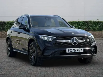 Used Mercedes GLC300e AMG line 2025 Black SUV