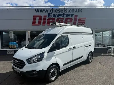 Used Ford Transit Custom 130 HP (95 kW) 2021 White Van