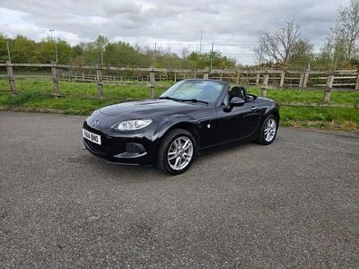 Used Mazda MX5 126 HP (92 kW) 2014 Black Cabriolet