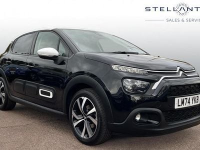 Black Used 2024 Citroën C3 PureTech Hatchback | £14,459 (Fair price)