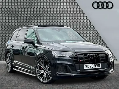 Used Audi SQ7 Comfort 435 HP (319 kW) 2020 Black SUV