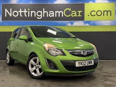 Second-hand Vauxhall Corsa 100 CP (73 kW) 2012 Verde Hatchback