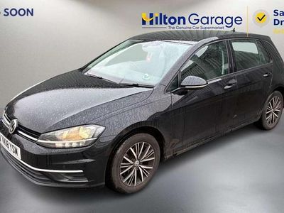 Used VW Golf VII SE 110 HP (80 kW) 2018 Black Hatchback