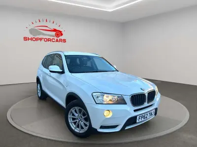 Begagnad BMW X3 Comfort Edition 184 HK (135 kW) 2012 Vit SUV