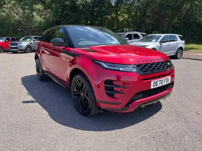 Used Land Rover Range Rover evoque HSE Dynamic 309 HP (227 kW) 2020 Red SUV
