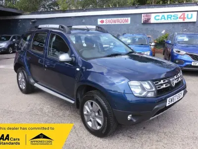Used Dacia Duster Lauréate 110 HP (80 kW) 2017 Blue SUV