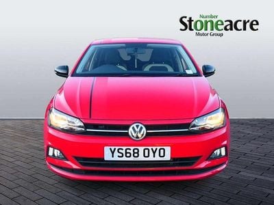 Used VW Polo Beats 95 HP (69 kW) 2018 Red Hatchback