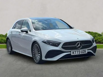 Used Mercedes A180 AMG Line Premium Plus 2023 White Hatchback