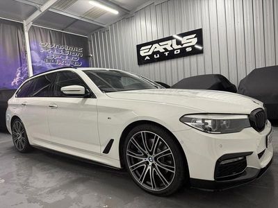 White Used 2018 BMW 530 M Sport Estate | £22,500 (A bit pricey)