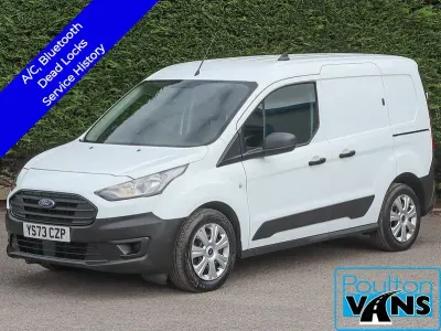 Used Ford Transit 100 HP (73 kW) 2023 Frozen white Van