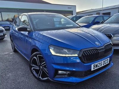 Blue New 2025 Skoda Fabia Monte Carlo Hatchback | £21,580 (Good price)