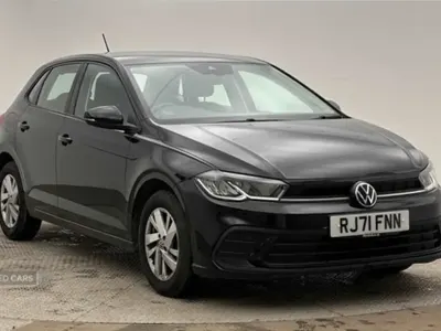 Used VW Polo Life 95 HP (69 kW) 2021 Black Hatchback