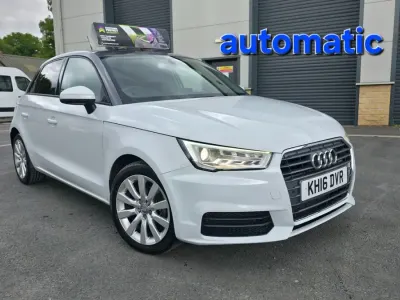 Begagnad Audi A1 2016 Vit Halvkombi