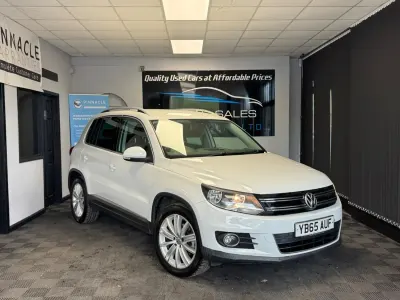 Second-hand VW Tiguan Edition 150 CP (110 kW) 2015 Alb SUV