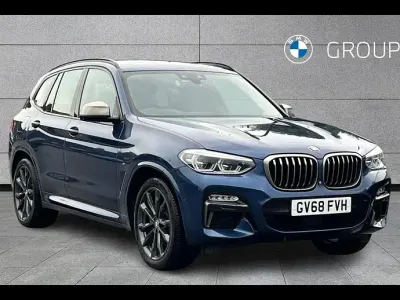 Used BMW X3 Comfort Edition 360 HP (264 kW) 2018 Blue SUV