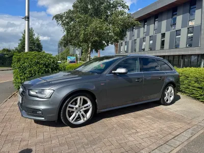 Used Audi A4 S-Line 150 HP (110 kW) 2015 Grey Estate